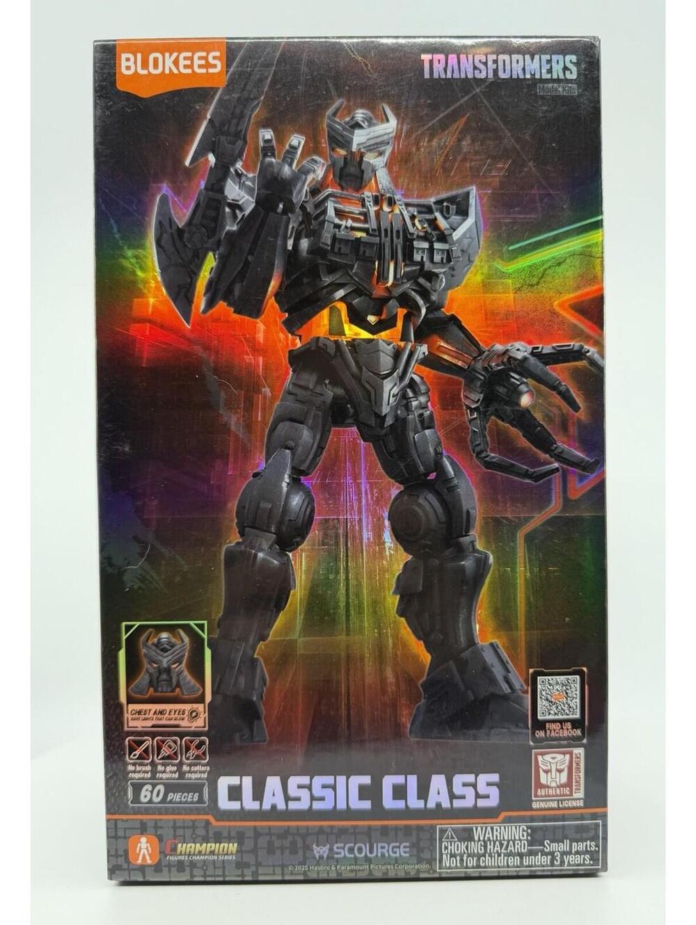 Blokees Scourge Classic Class Transformers 60 Piece Kit # 03